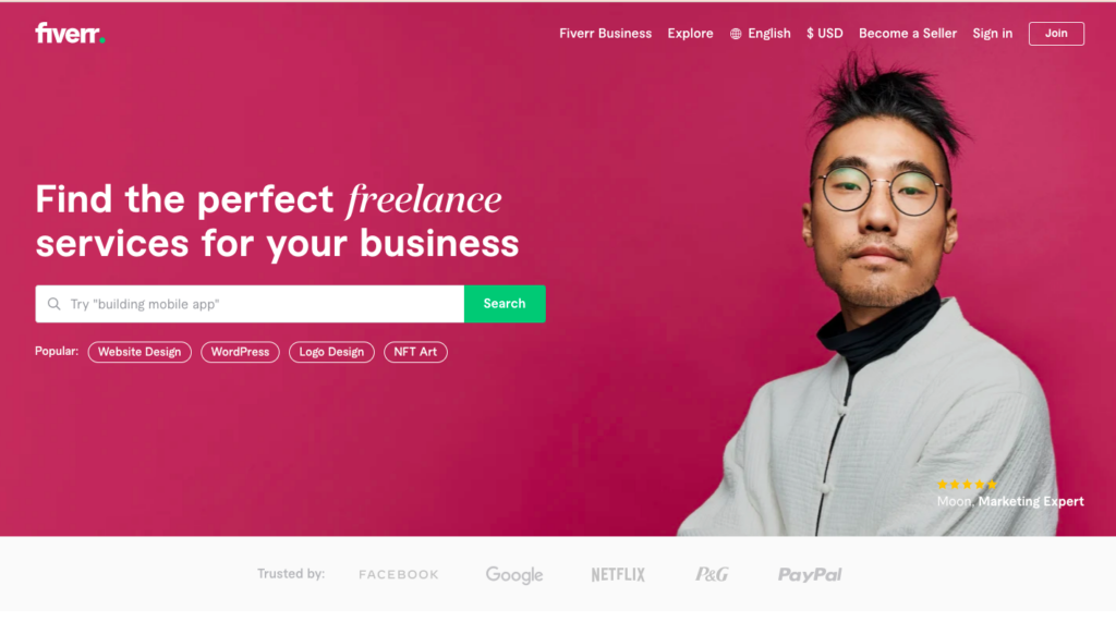Situs Freelancer Fiverr