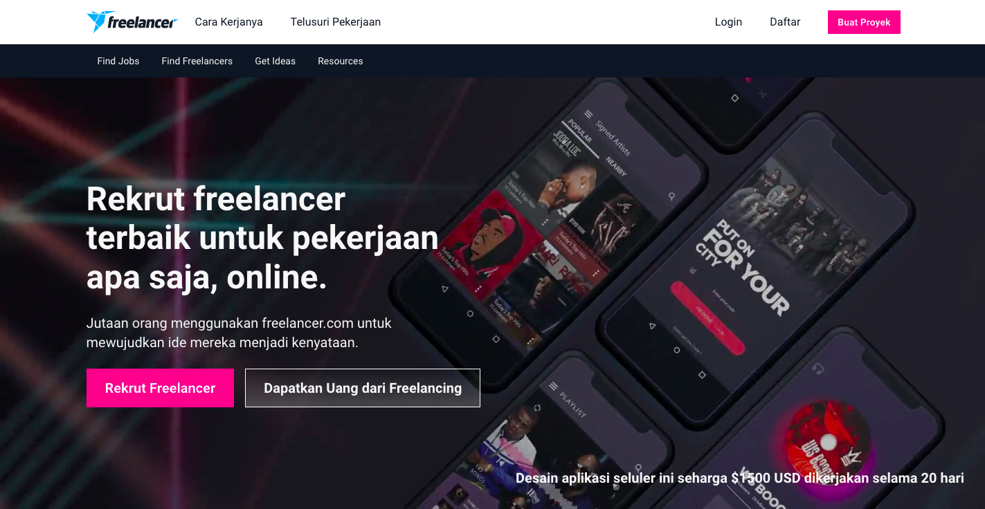 28 Situs Freelance Terbaik Dan Terpecaya Untuk Cari Cuan Di 2022 - Gethired